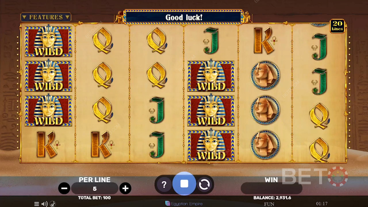 Egyptian Sands Gratis Spelen