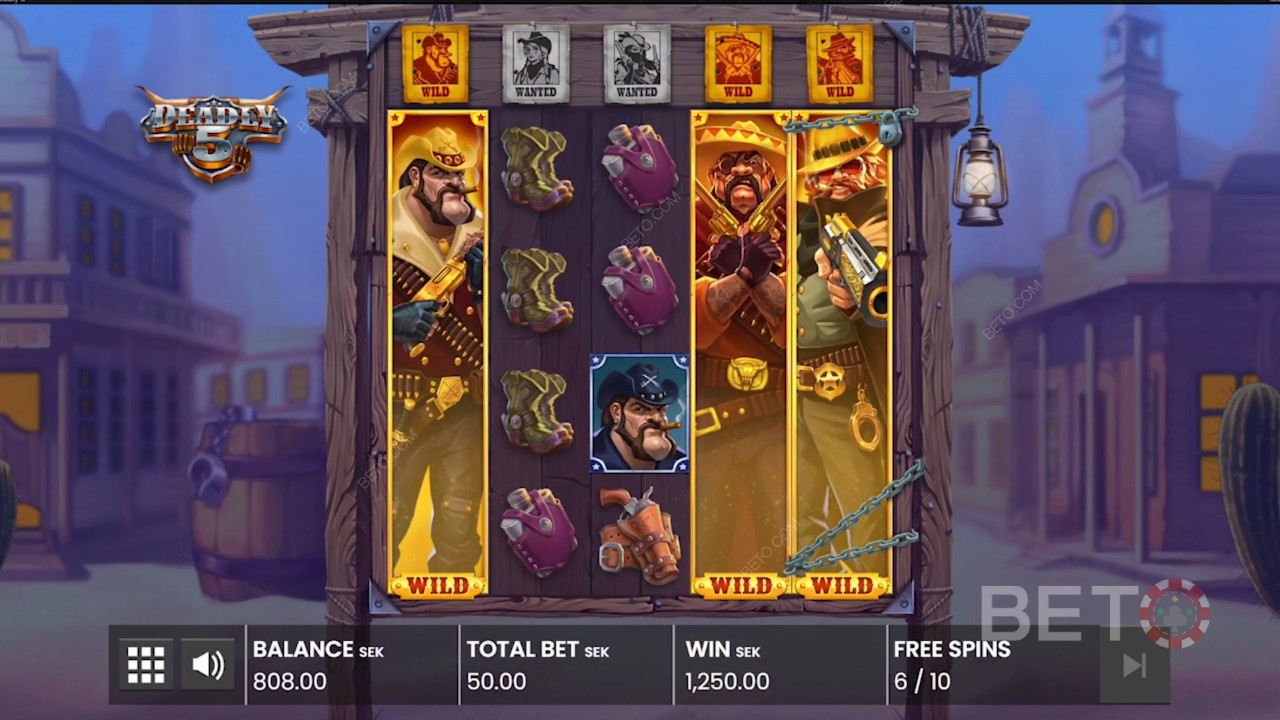 Deadly 5 Beoordeling door BETO Slots
