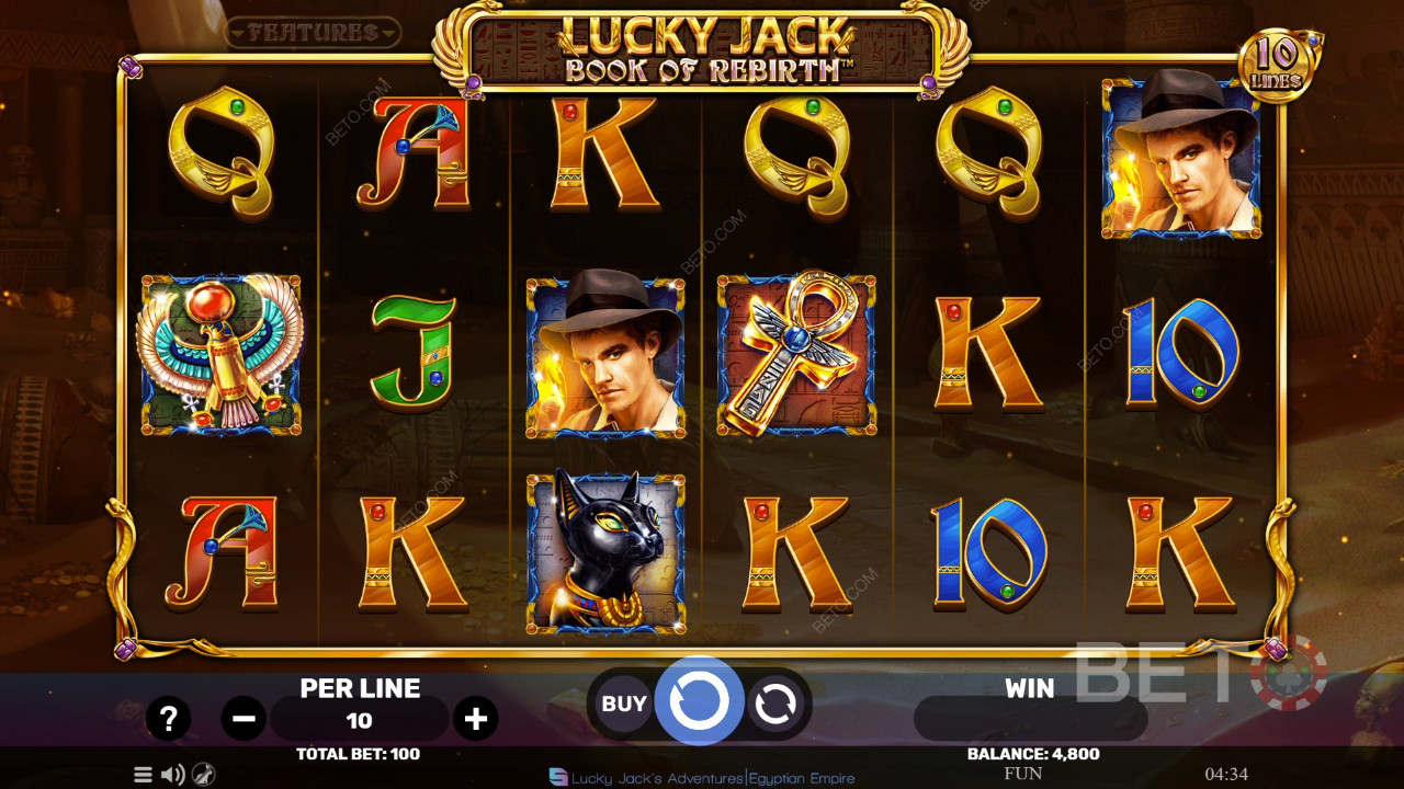 Lucky Jack - Book Of Rebirth Review door BETO Slots