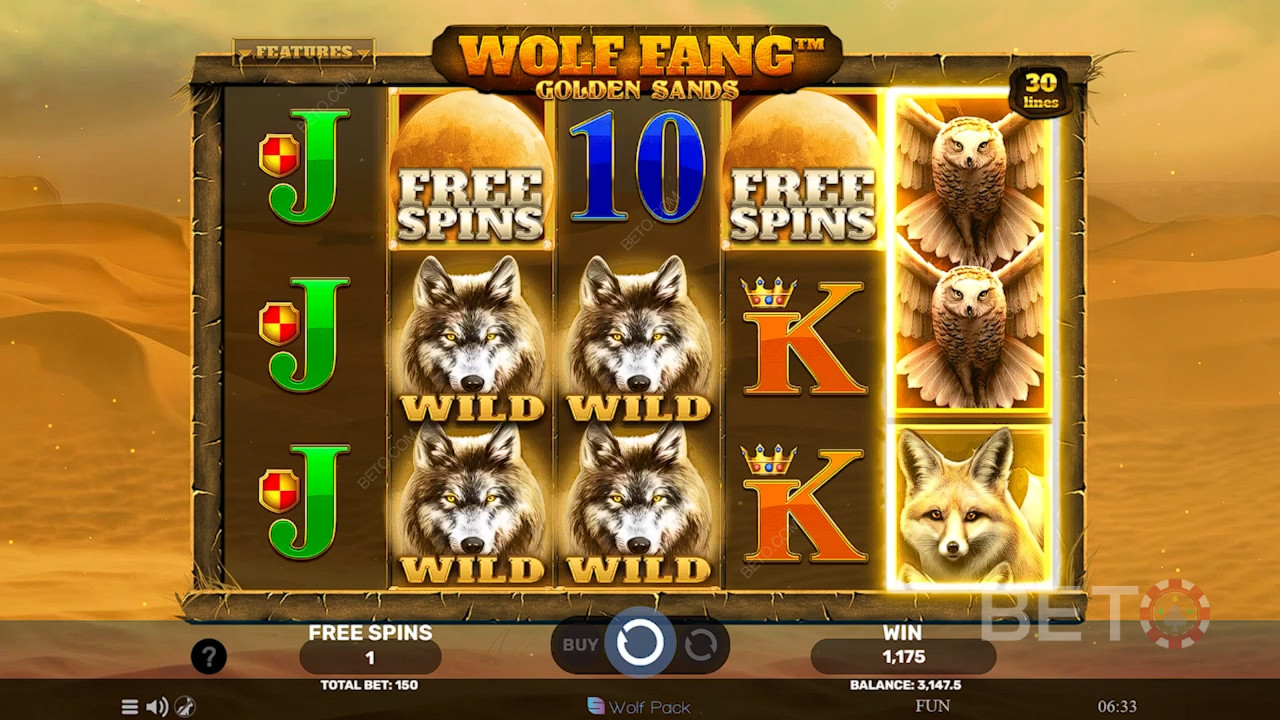 Wolf Fang Golden Sands Review door BETO Slots