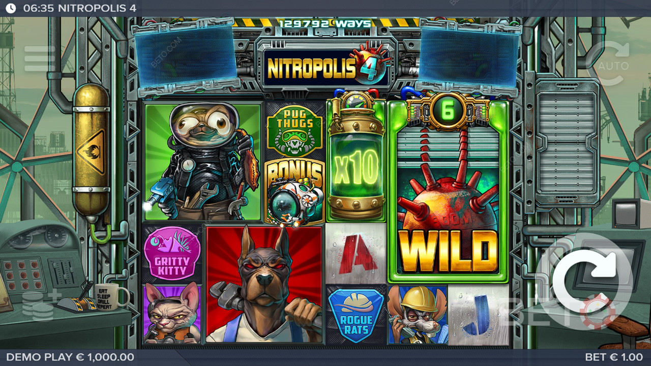 Nitropolis 4 Beoordeling door BETO Slots