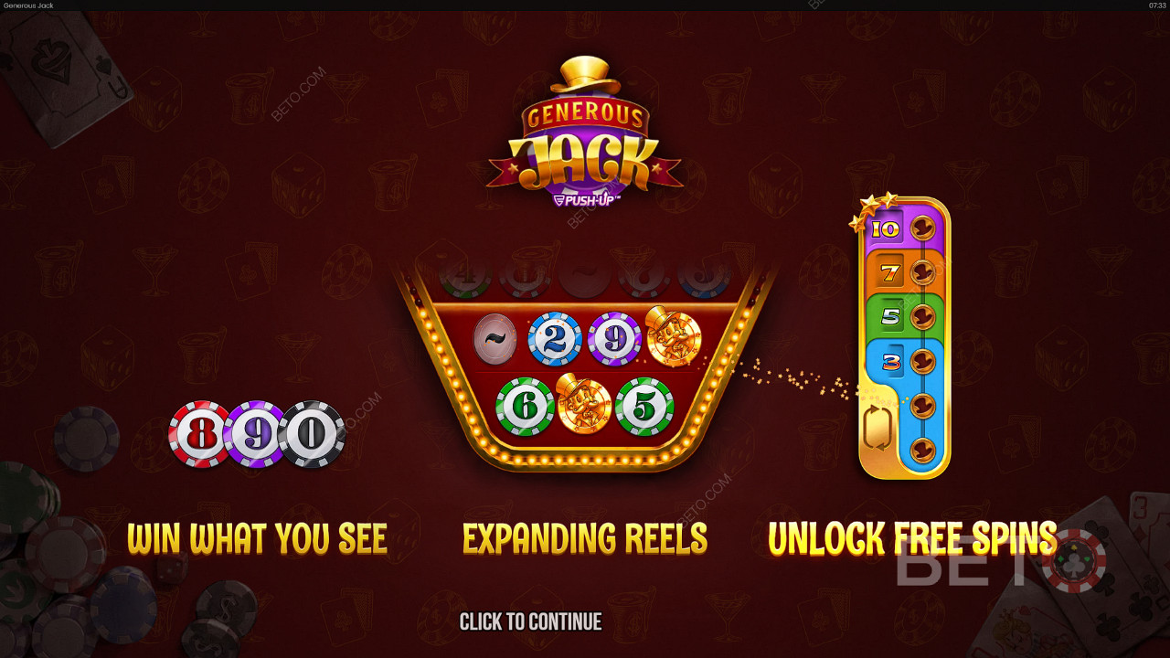 Generous Jack Gratis Spelen