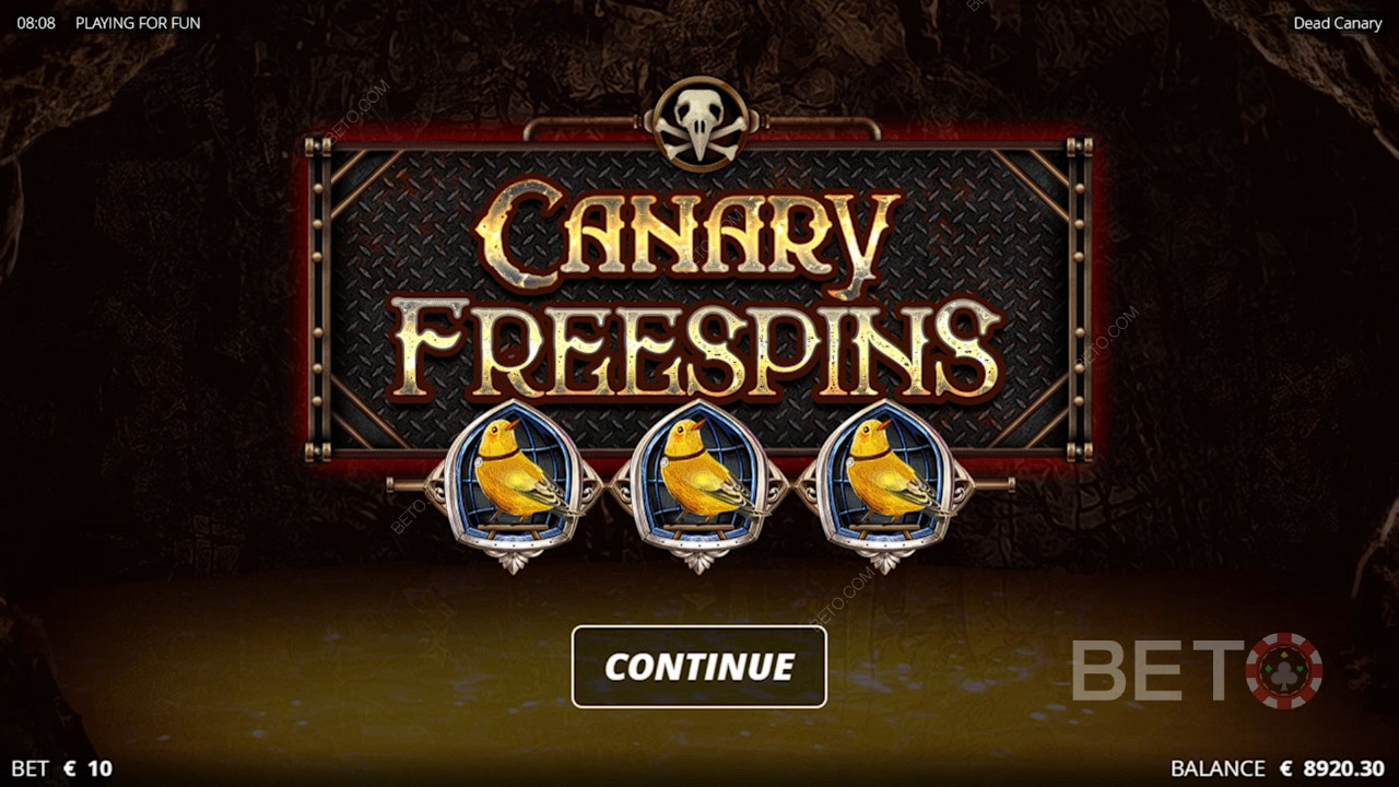 Canary Free Spins is zonder twijfel de krachtigste functie van dit casinospel
