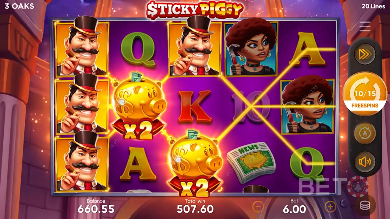 Sticky Piggy Gratis Spelen