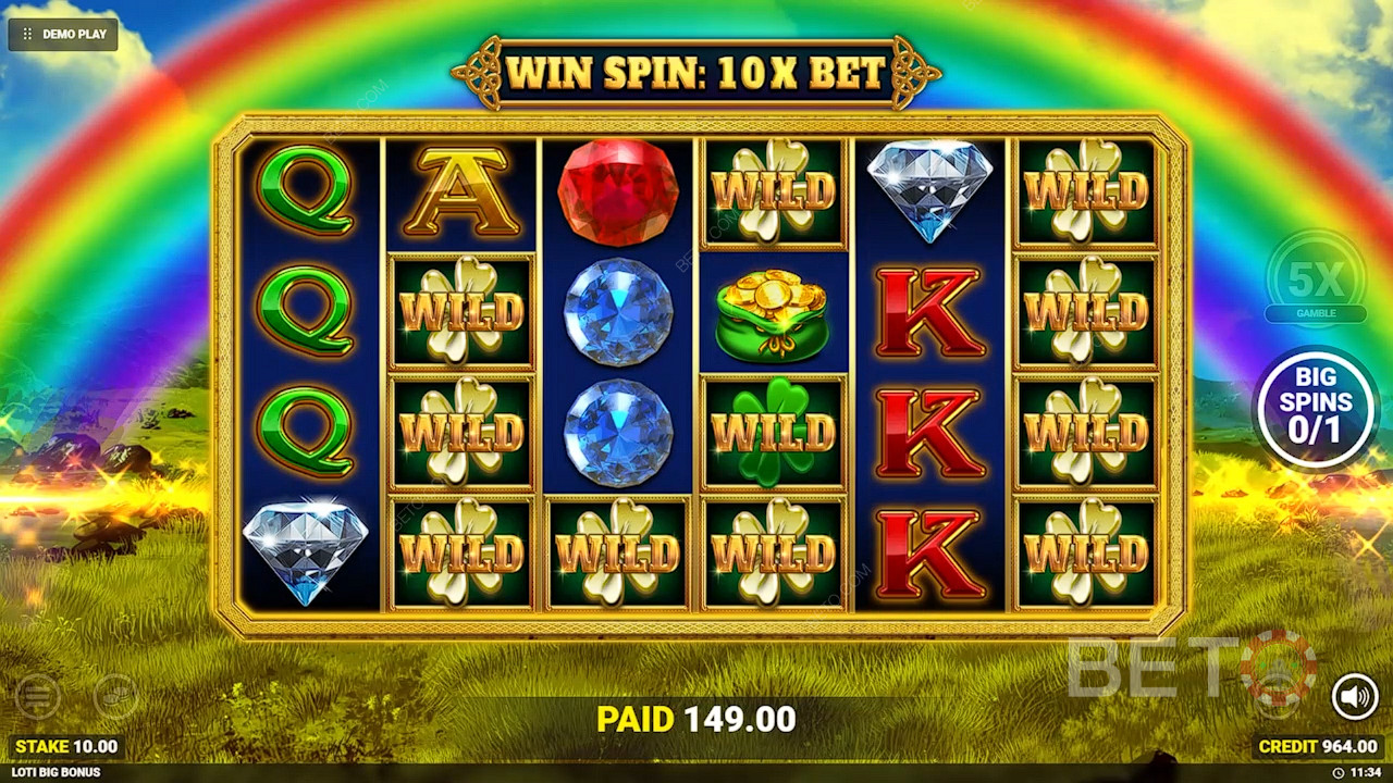 Luck O' The Irish Big Bonus Gratis Spelen