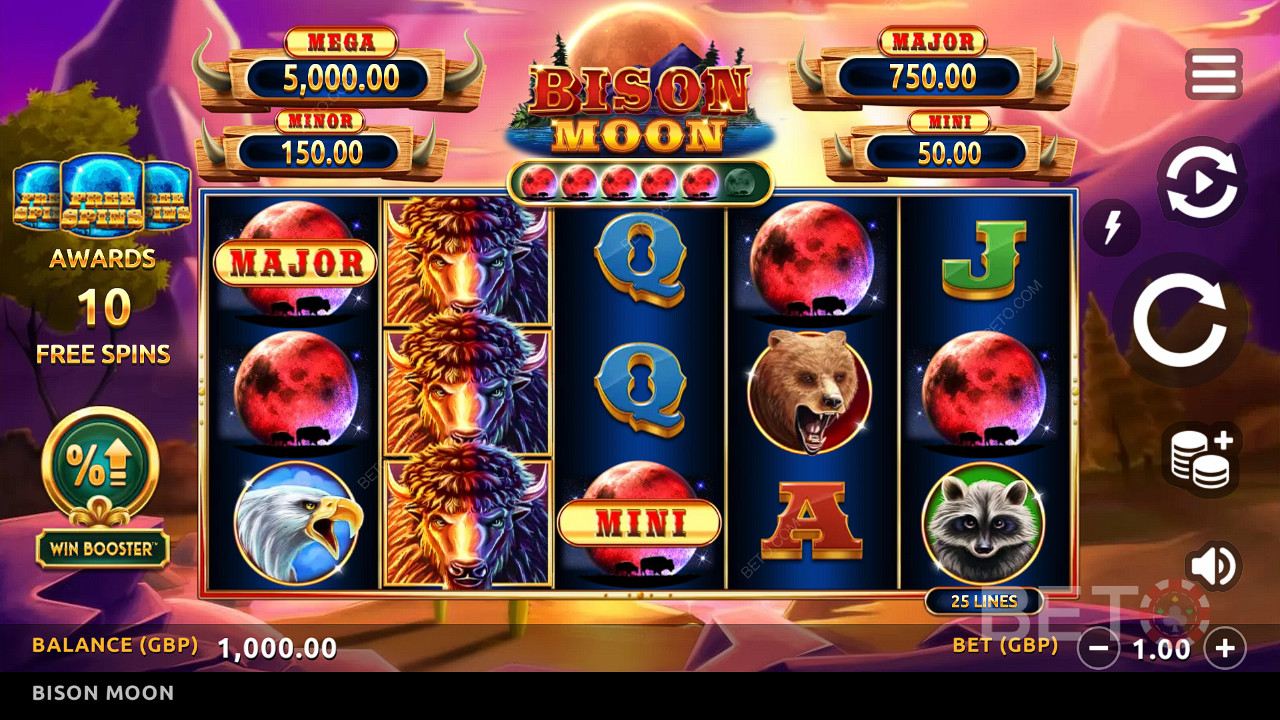 Bison Moon Gratis Spelen
