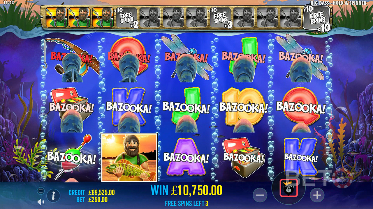Big Bass Bonanza Hold and Spinner Gratis Spelen