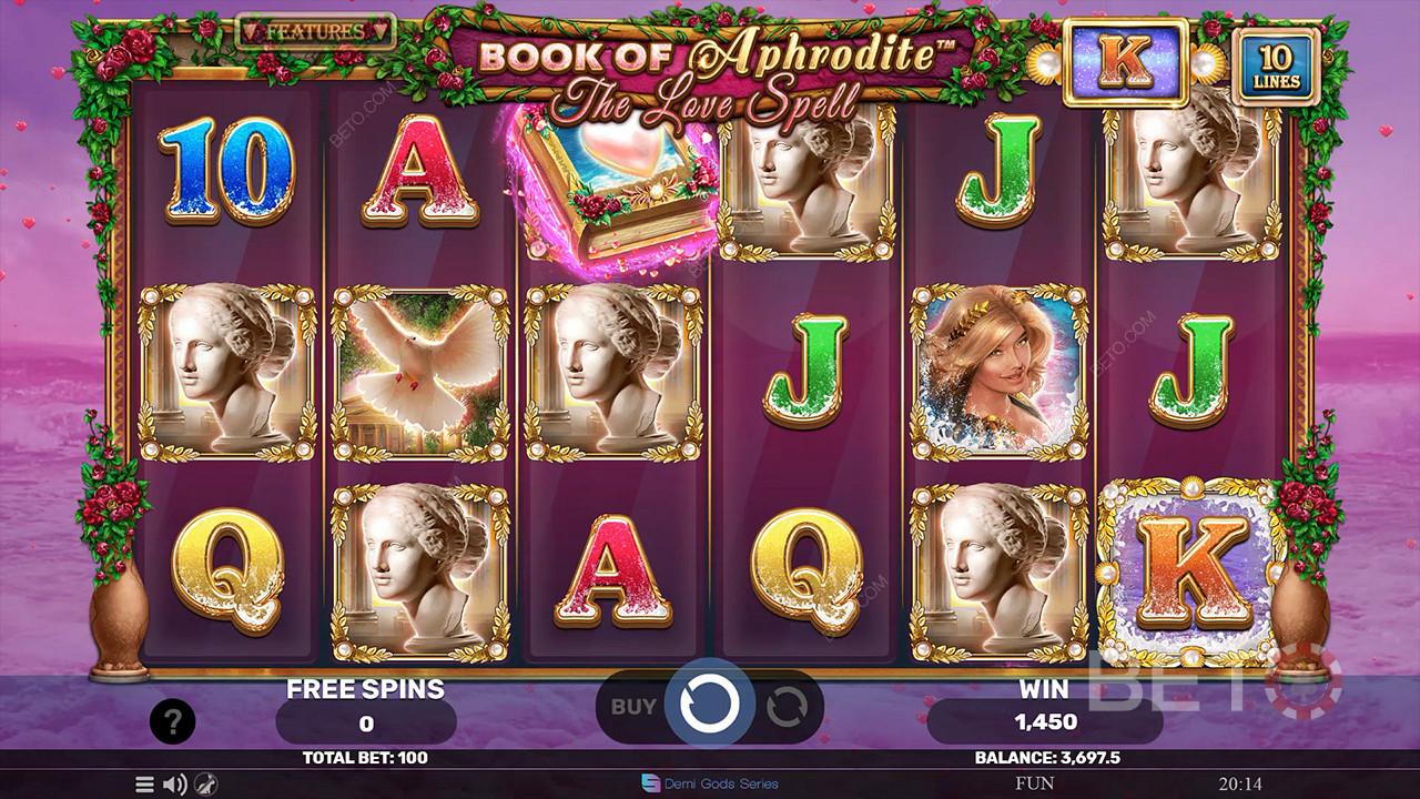 Book Of Aphrodite - The Love Spell Gratis Spelen