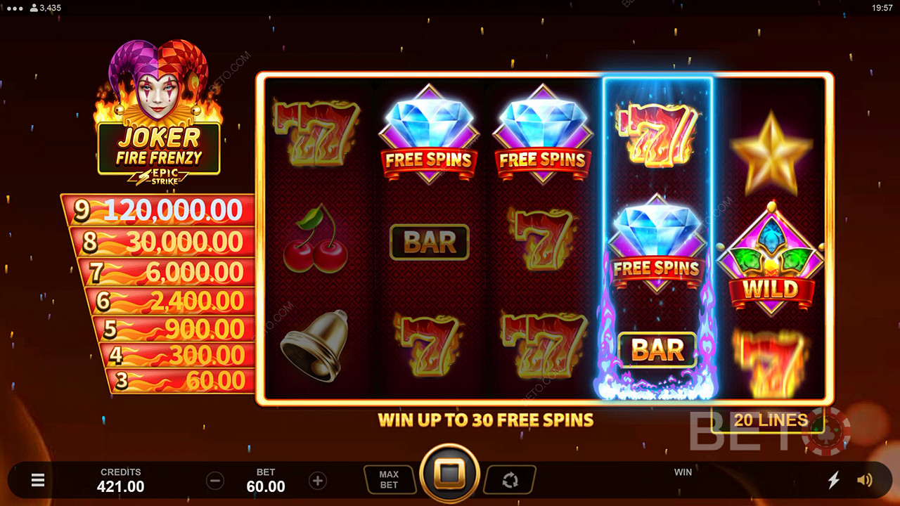 Joker Fire Frenzy Gratis Spelen