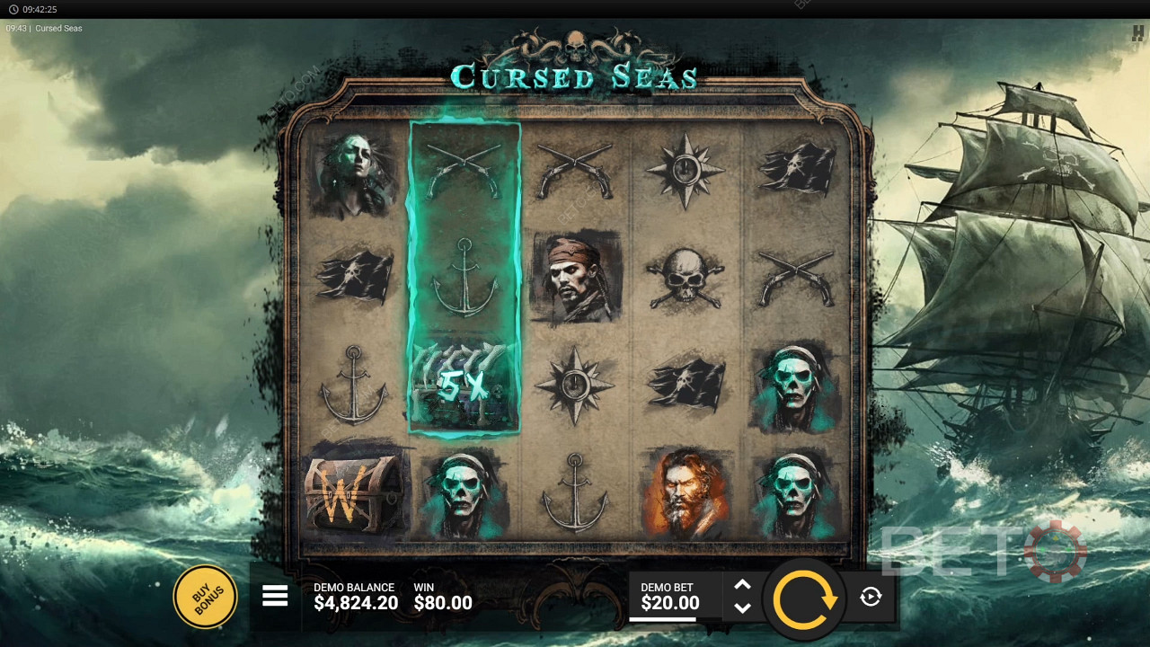 Cursed Seas: een gokkast die de moeite waard is?