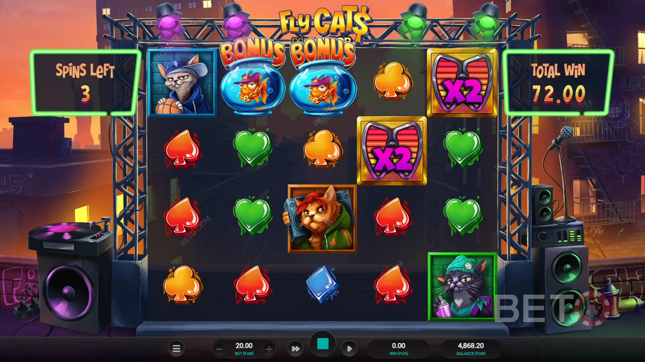 Fly Cats Dream Drop Gratis Spelen