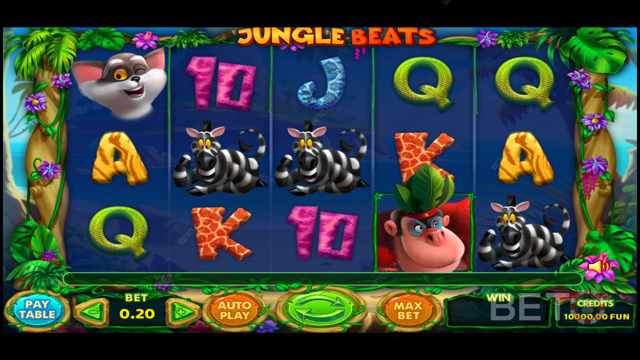 Jungle Beats Review door BETO Slots