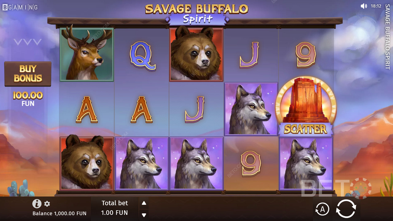 Savage Buffalo Spirit Gratis Spelen