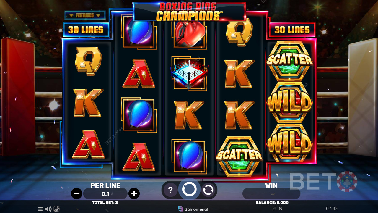 Boxing Ring Champions Review door BETO Slots