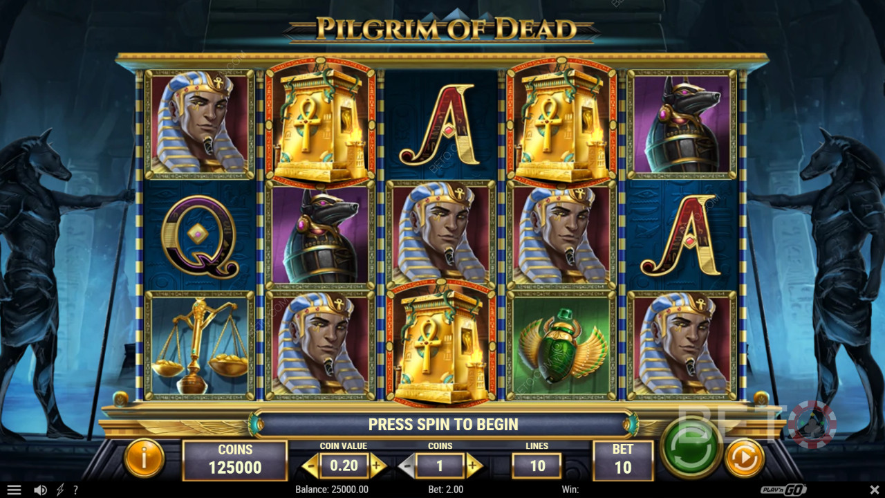 Pilgrim of Dead Review door BETO Slots