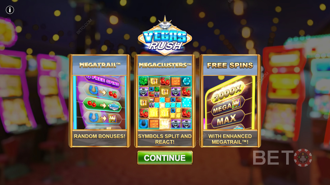 Vegas Rush online slot is een van de beste slots wat betreft functies