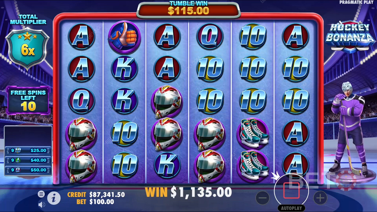 Hockey Bonanza Beoordeling door BETO Slots