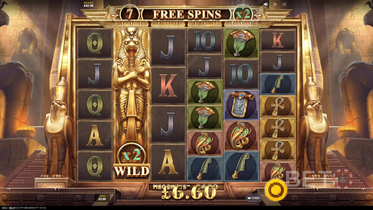 Egypte Megaways Beoordeling door BETO Slots