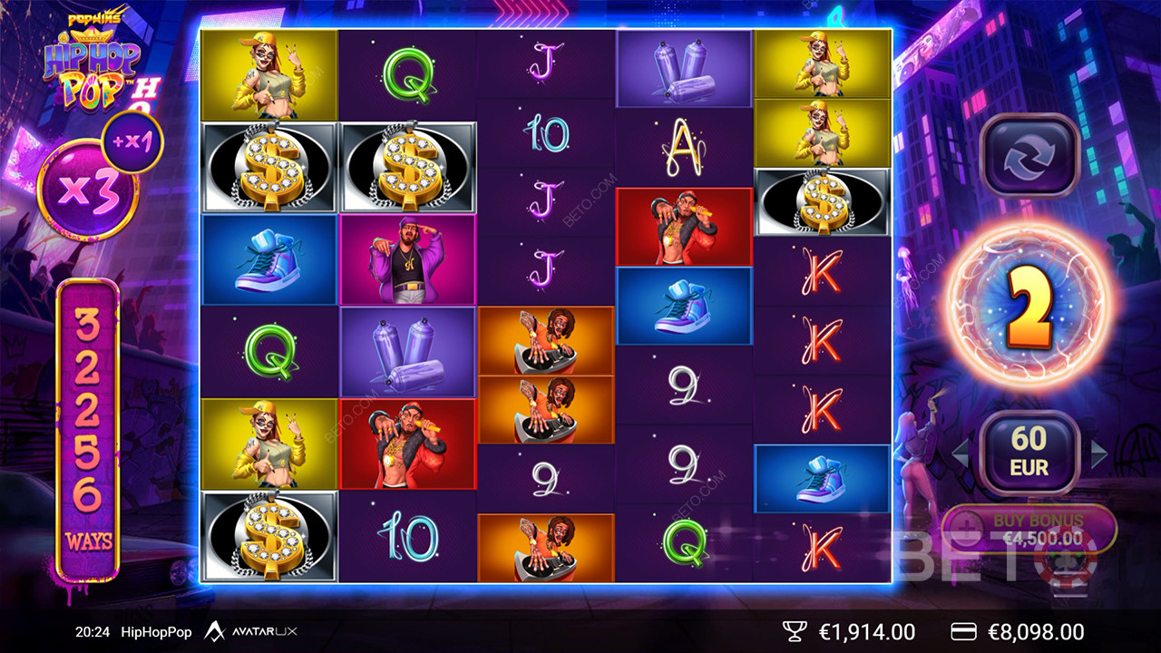 HipHopPop Beoordeling door BETO Slots