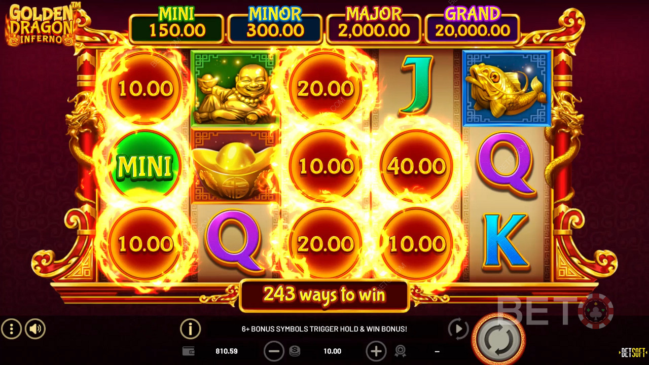Golden Dragon Inferno Gratis Spelen