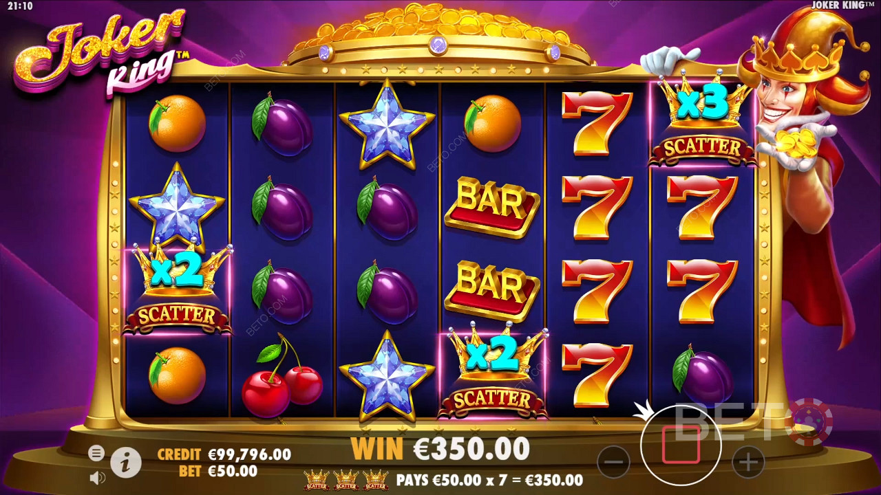 Joker King Beoordeling door BETO Slots