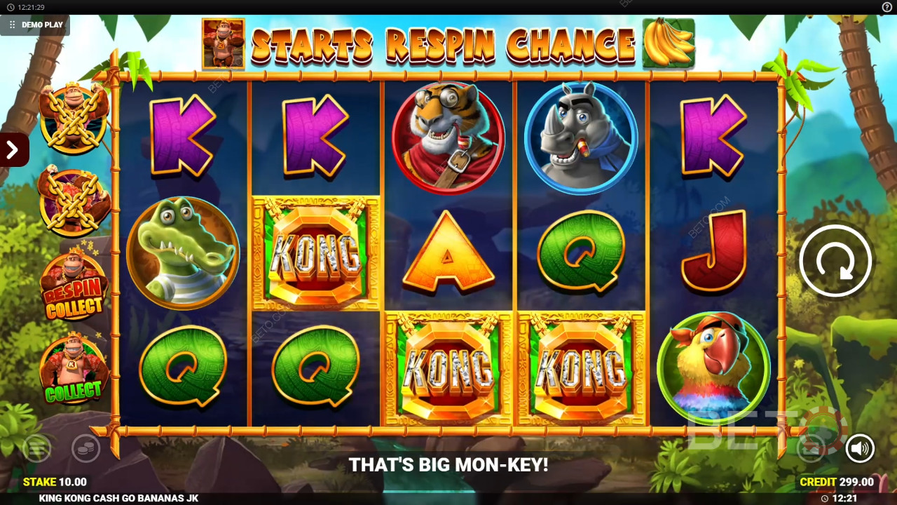 King Kong Cash Go Bananas Review door BETO Slots