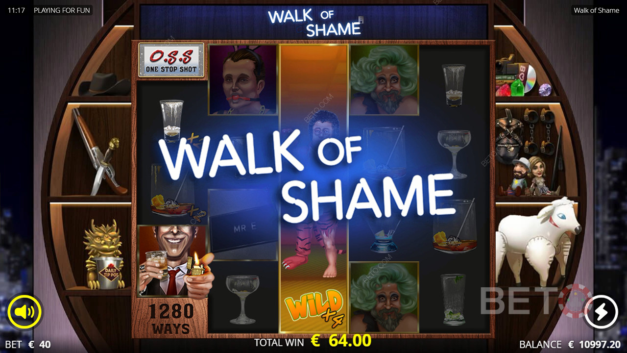 Walk of Shame Beoordeling door BETO Slots