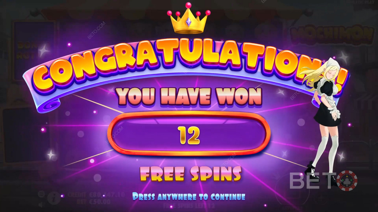 Win een groot aantal Free Spins