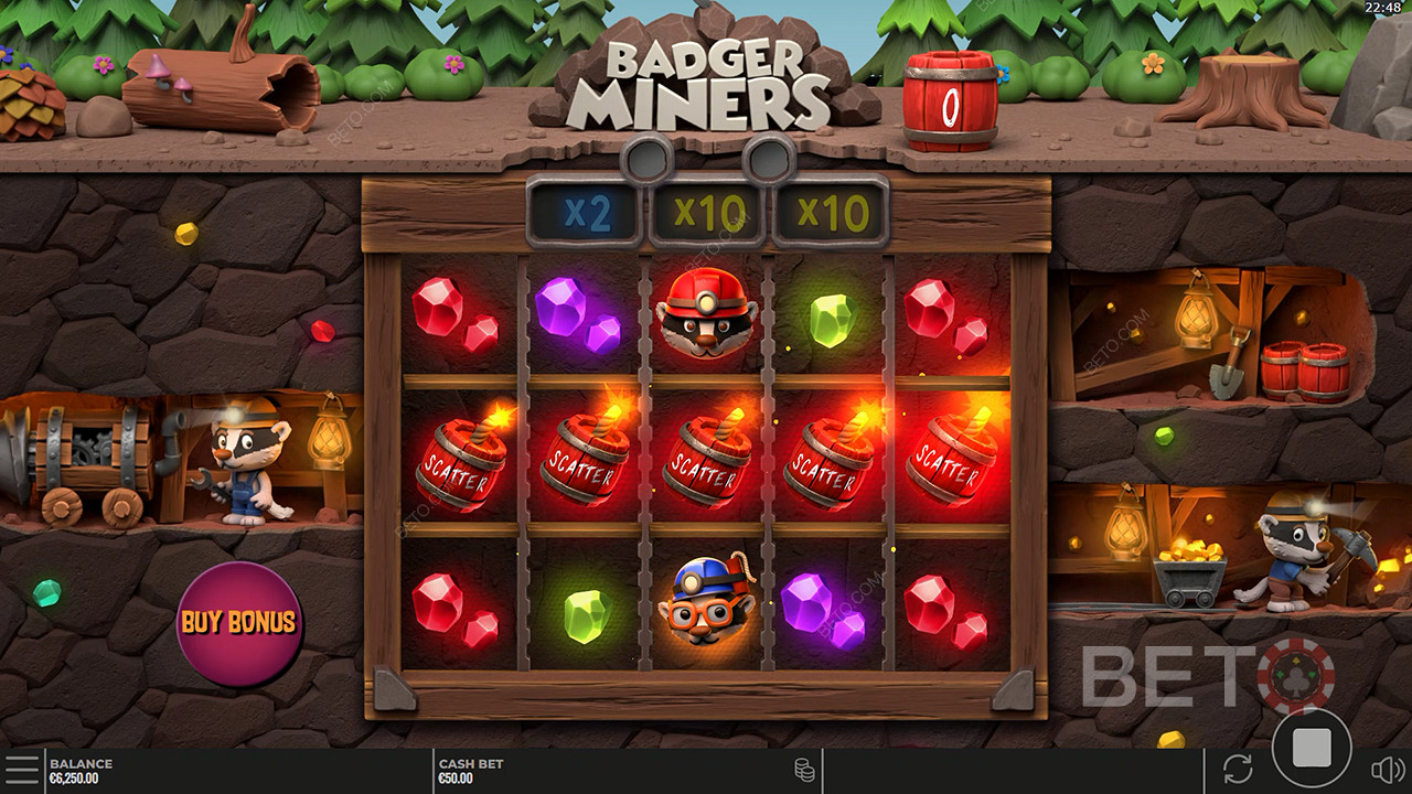 Badger Miners  Gratis Spelen