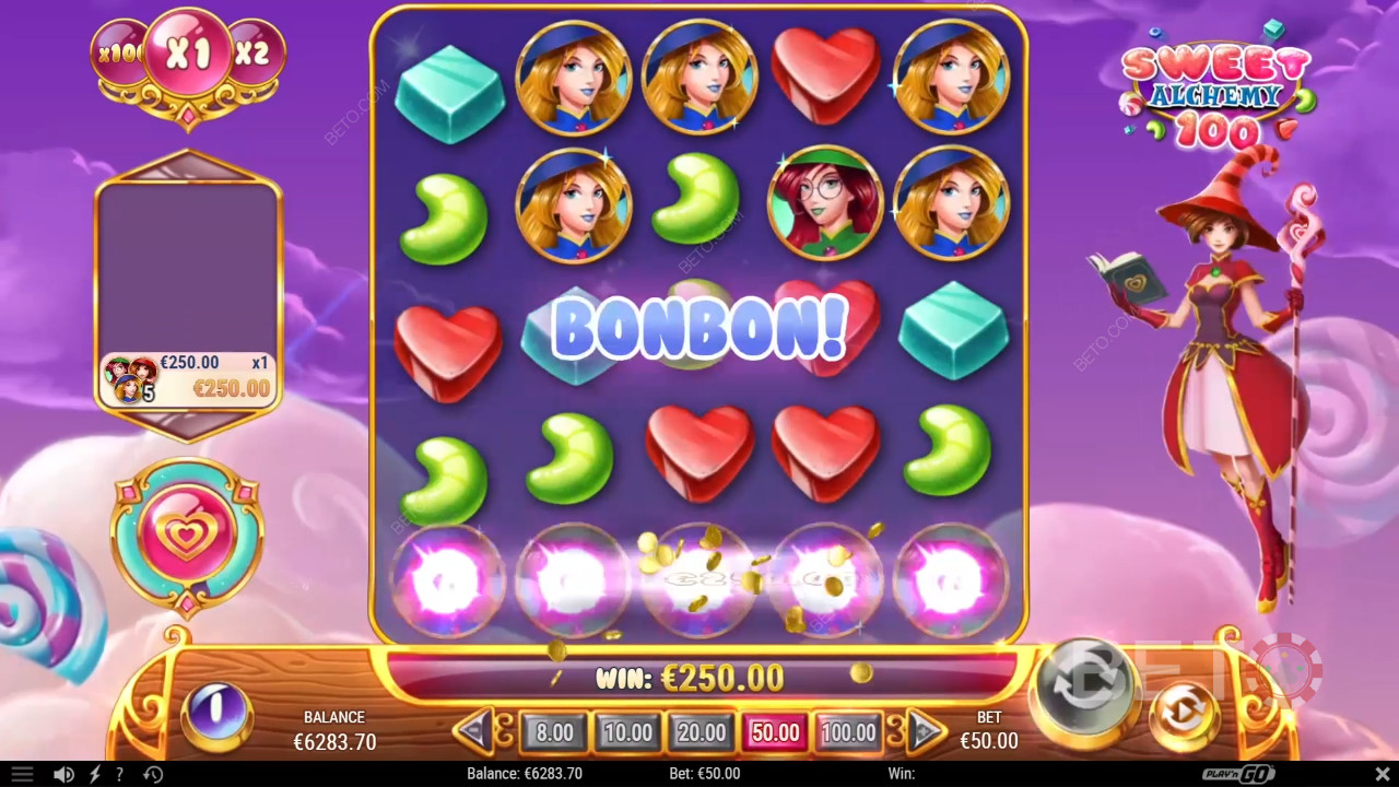 Sweet Alchemy 100 Beoordeling door BETO Slots
