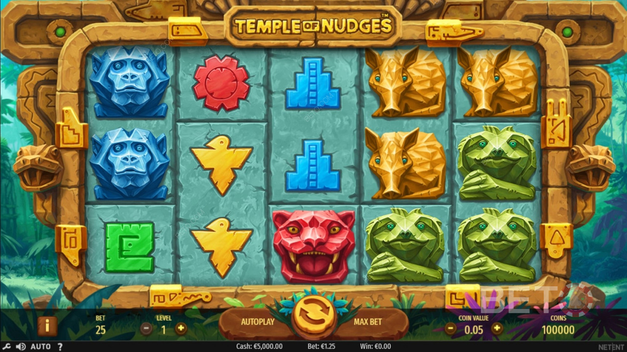 Tempel van Nudges Online Gokkast