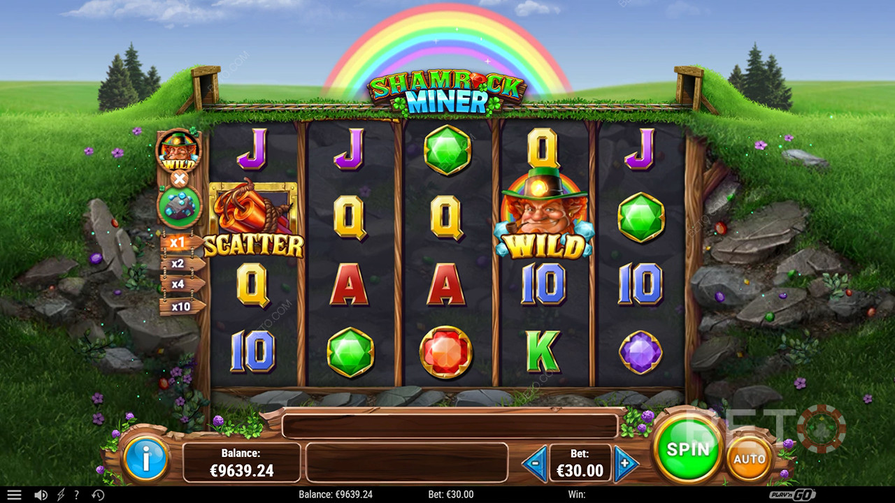 Shamrock Miner Review door BETO Slots