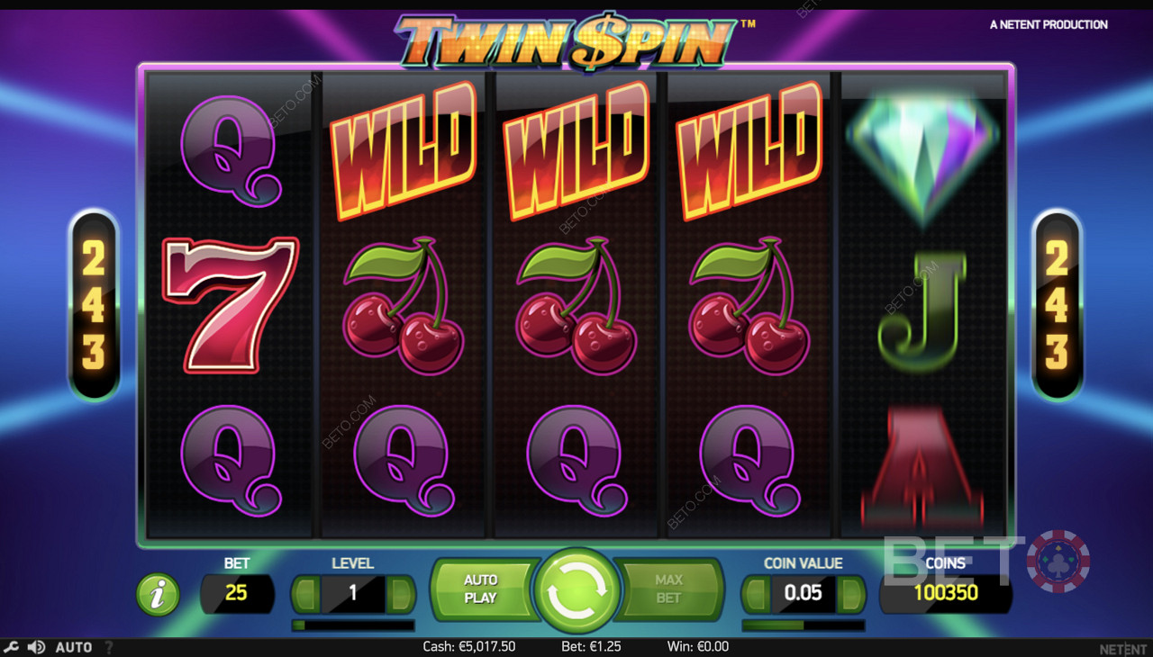 Een drie-in-een-combinatie in Twin Spin