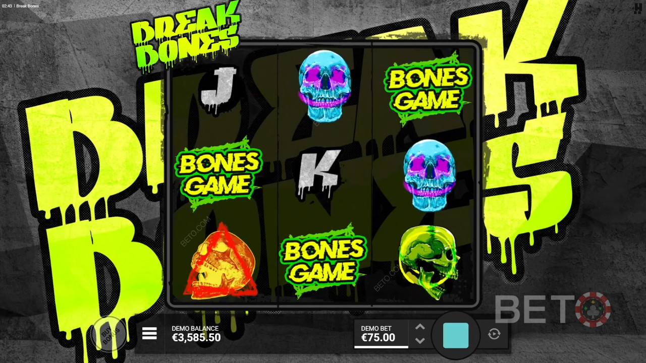 Break Bones Review door BETO Slots