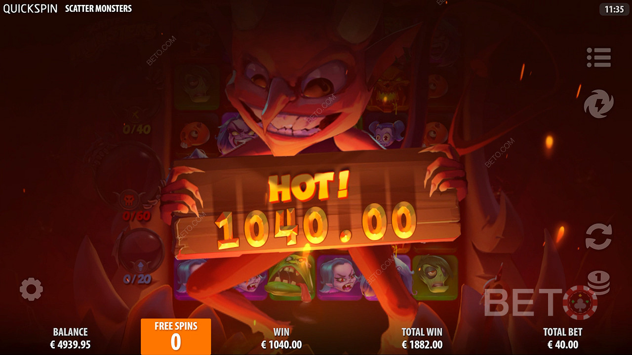 Scatter Monsters Gratis Spelen
