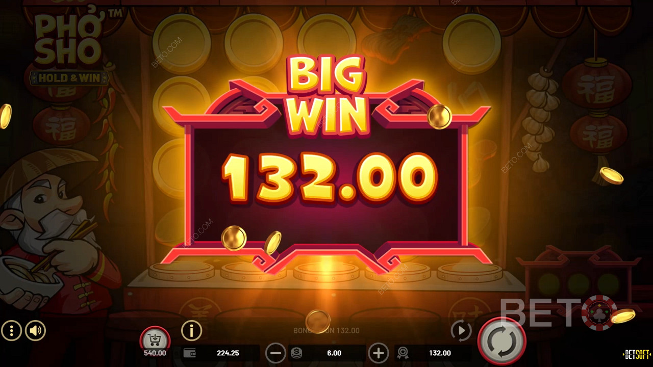 Win 4.000x je inzet in de Pho Sho gokkast online!
