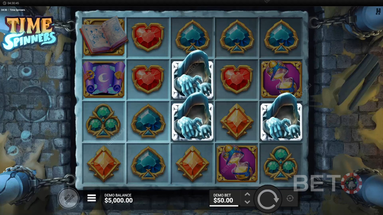 Time Spinners Review door BETO Slots