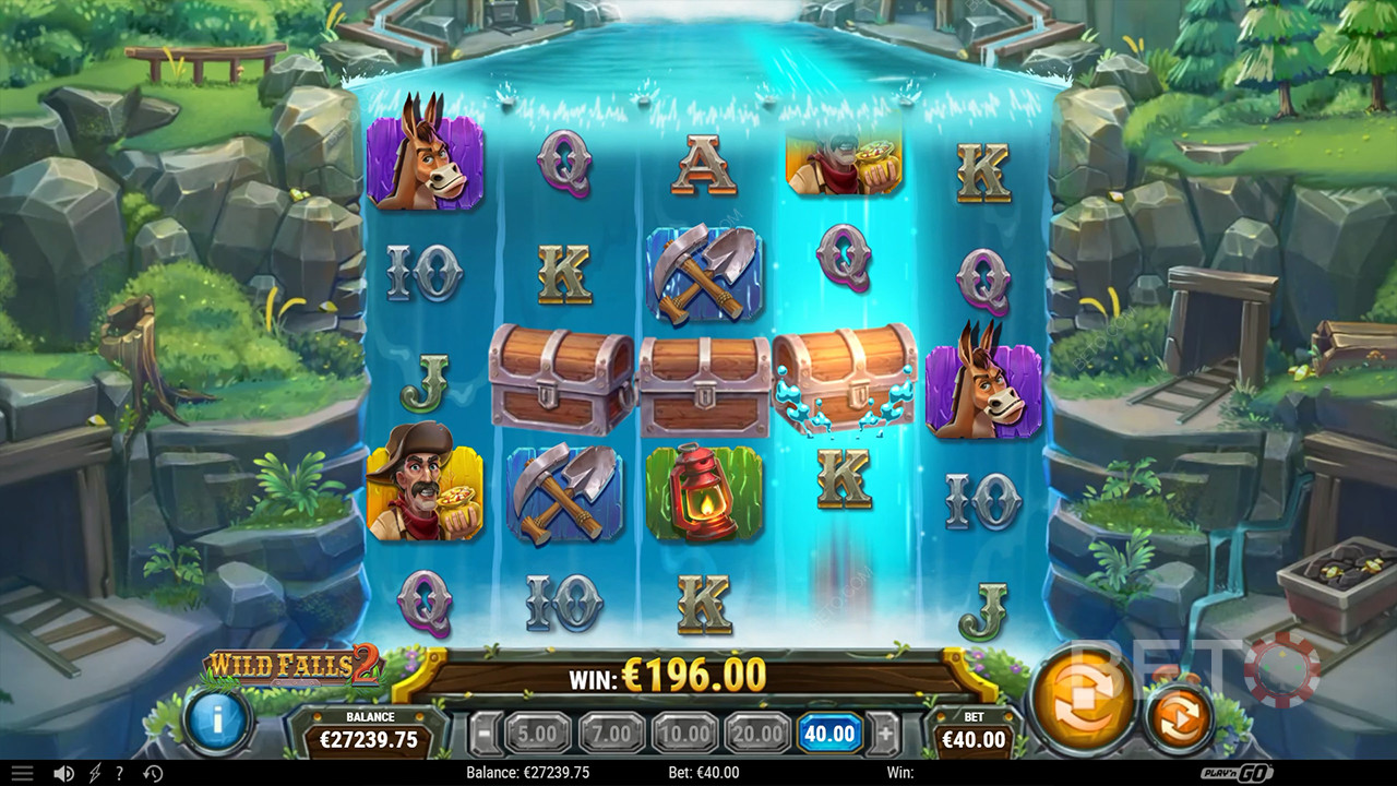 Wild Falls 2 Beoordeling door BETO Slots