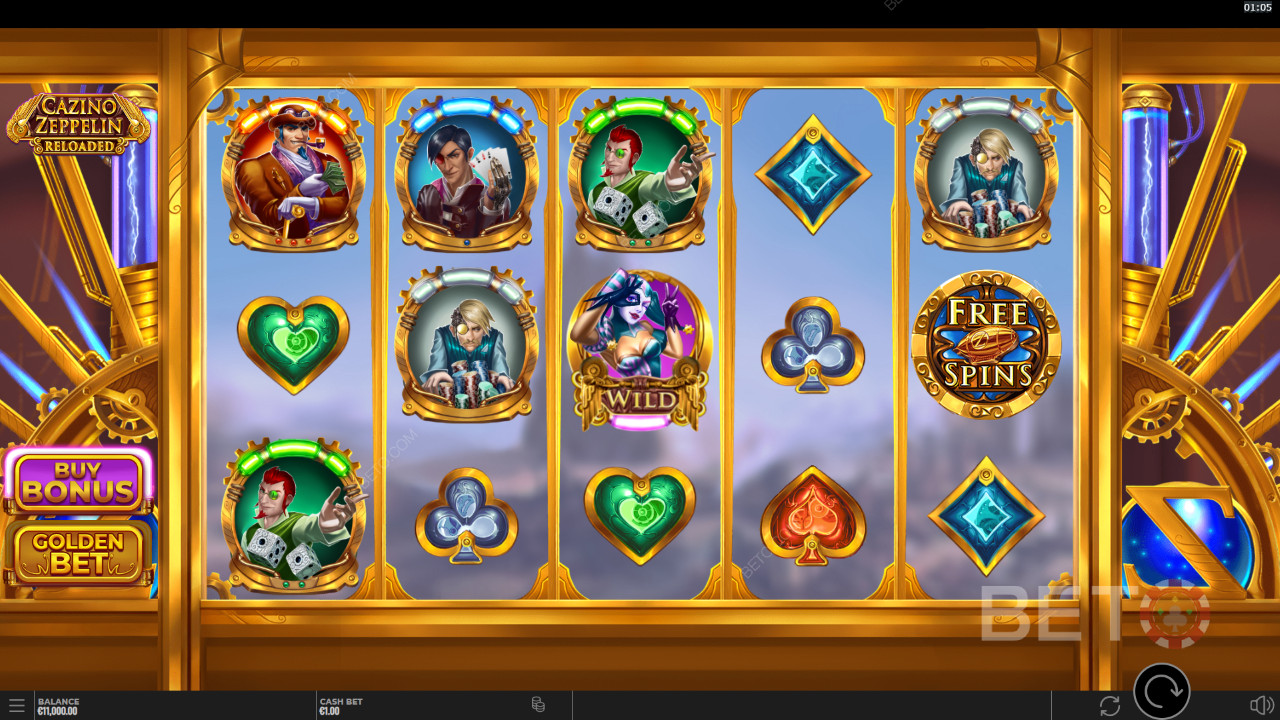Cazino Zeppelin Reloaded Beoordeling door BETO Slots