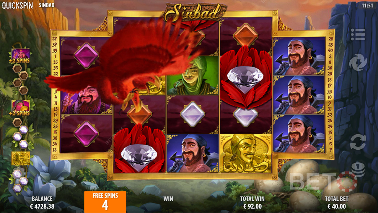 Sinbad recensie door BETO Slots