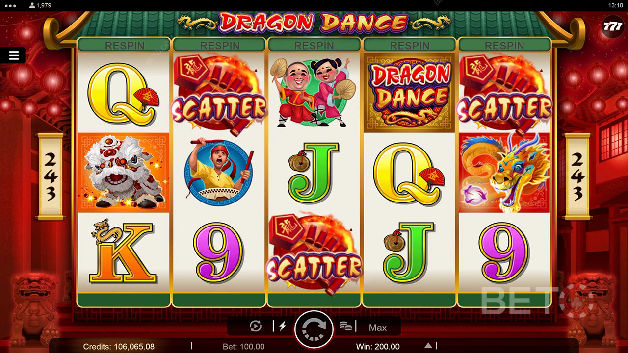 Dragon Dance Beoordeling door BETO Slots