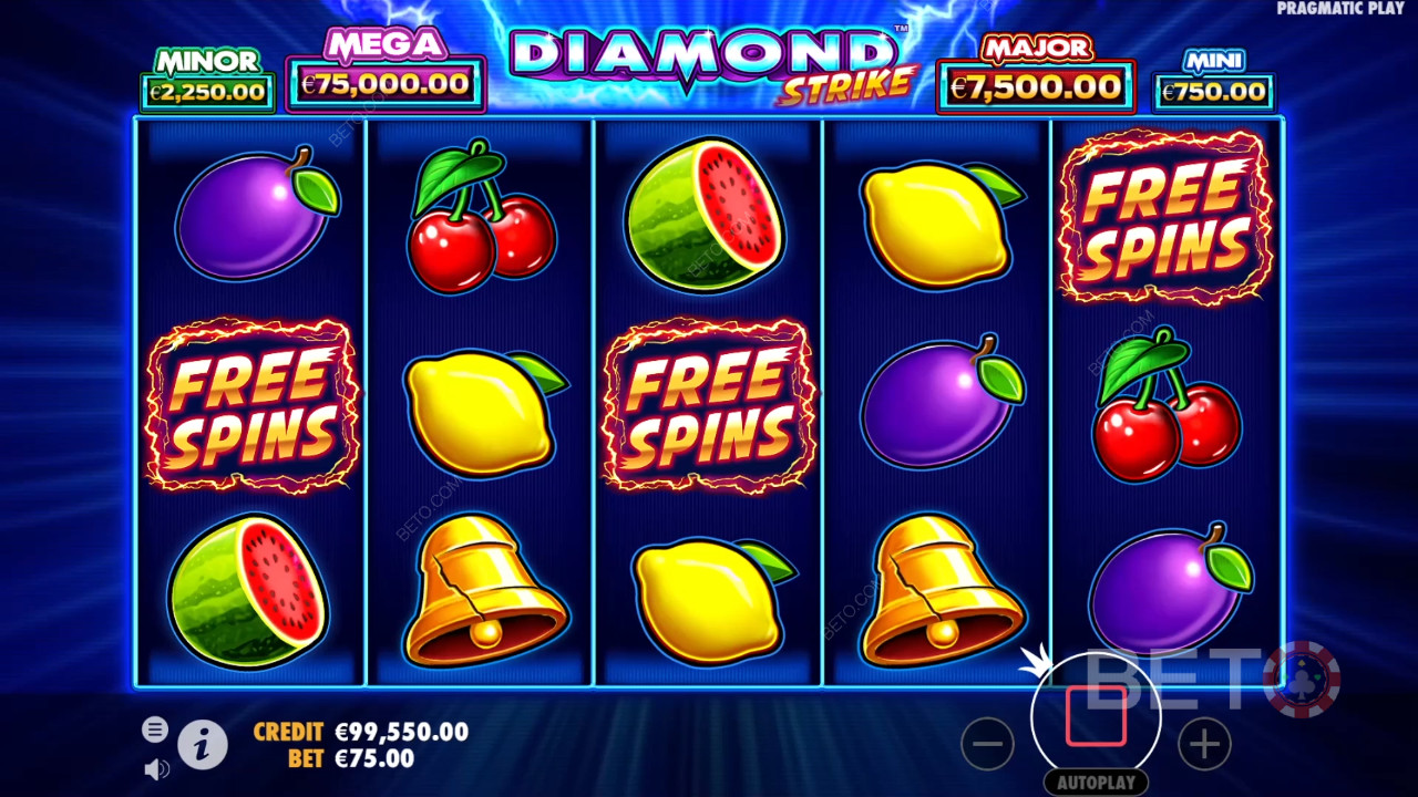 Diamond Strike Beoordeling door BETO Slots