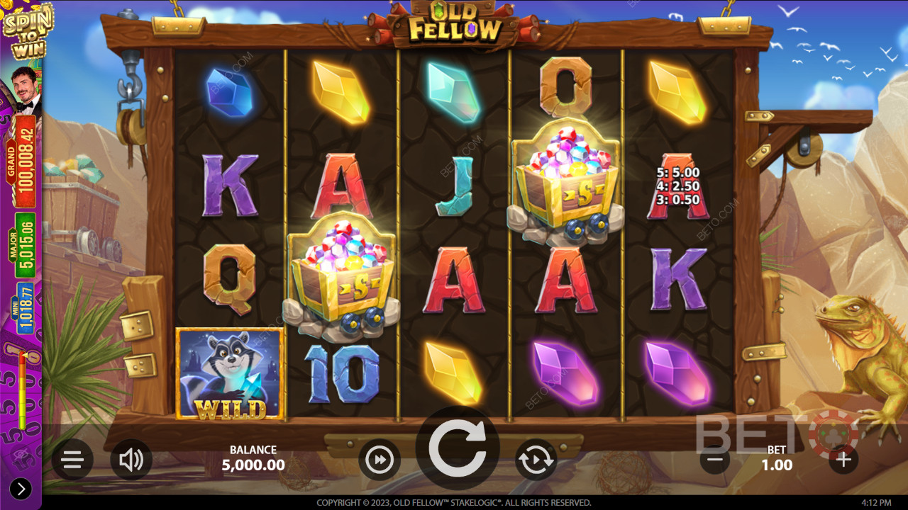 Old Fellow Review door BETO Slots