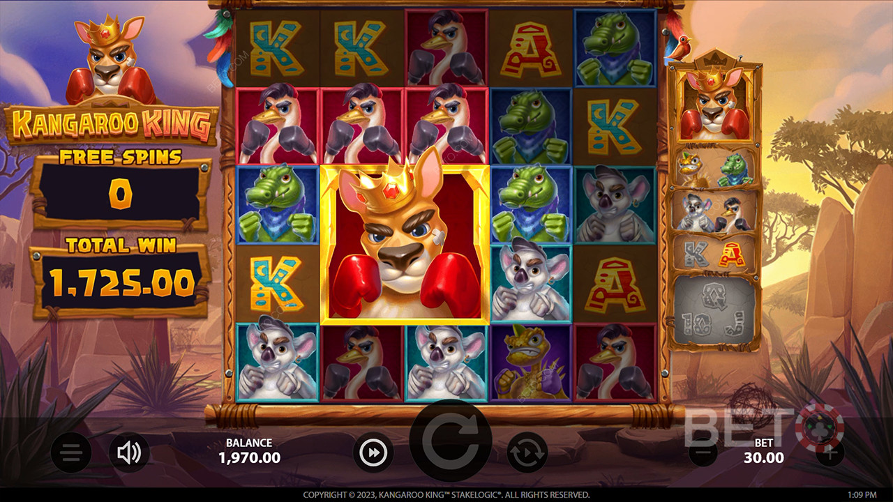 Kangoeroe Koning Review door BETO Slots