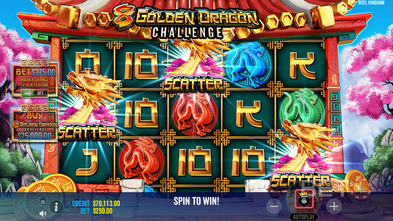8 Golden Dragon Challenge  Gratis Spelen