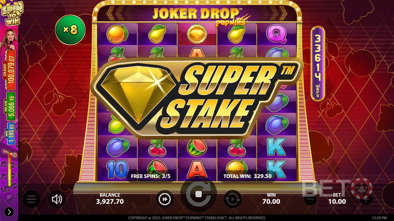 Joker Drop PopWins Gratis Spelen