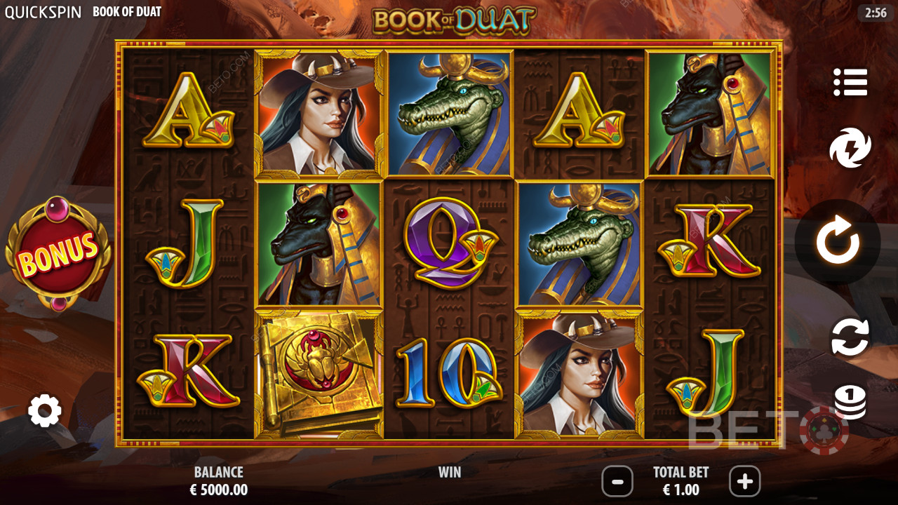 Book of Duat Review door BETO Slots