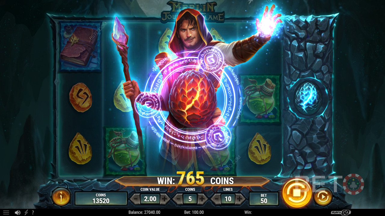 Merlin: Journey of Flame  Gratis Spelen