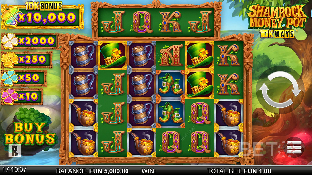 Shamrock Money Pot 10K Ways Gratis Spelen