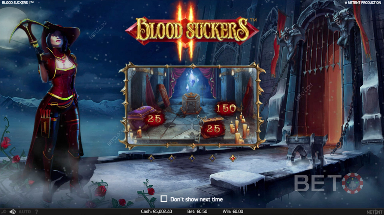 Het laadscherm in Blood Suckers 2